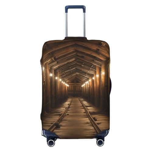 Travel Luggage Cover Suitcase Protector Elastic Washable Salt Mine Suitcase Cover Anti-scratch Spandex Baggage Covers Fits 18-32 Inch Luggage
