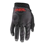 O'NEAL | Fahrrad- & Motocross-Handschuhe | MX MTB DH FR Downhill Freeride | Langlebige, Flexible Materialien, belüftete Handoberseite | Prodigy Glove | Unisex | Schwarz Neon-Rot | Größe M