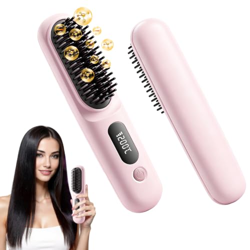 Go Brush Pro 2026 Cordless Hair Straightener