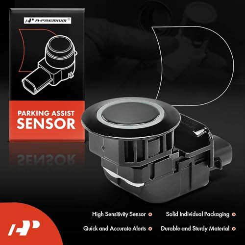 Image of A-Premium Rear Parking Assist Sensor Compatible with Toyota | Backup Sensor for FJ Cruiser 2007 2008 2009 2010, 2 Blade, Replace# 8934133050