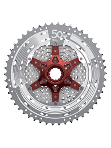 SunRace MX80 Light Cassette MTB 11V 11-50T Silver Cover