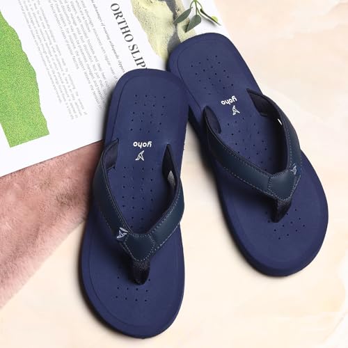 Image of YOHO ArchFlex orthopedic slippers for women | Arch support for pain relief | Soft, Anti-Skid, lightweight | comfortable padded straps flip flops for Everyday