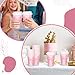 Whaline 50Pcs Pink Bow Coquette Coffee Paper Cups Valentine's Day Bowknot 16 Oz Disposable Cups With Lids For Hot Cold Drinks Birthday Baby Shower Bachelorette Party Supplies