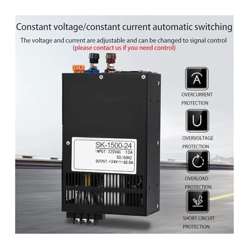 Alimentation à découpage 1500W convertisseur AC-DC réglable 0-80V