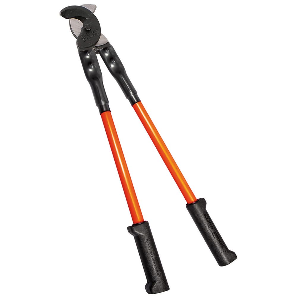 KLEIN TOOLS 63041TH 25-Inch Cable Cutter with Protective Sleeve, Made in USA