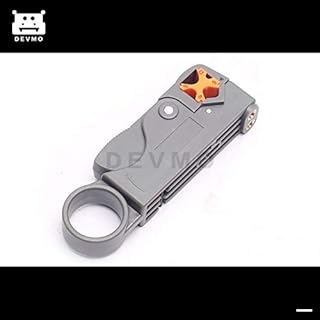 DEVMO Cable Stripper Coaxial Wire Coax Stripping Tool RG6 RG8 RG58 RG59 Universal