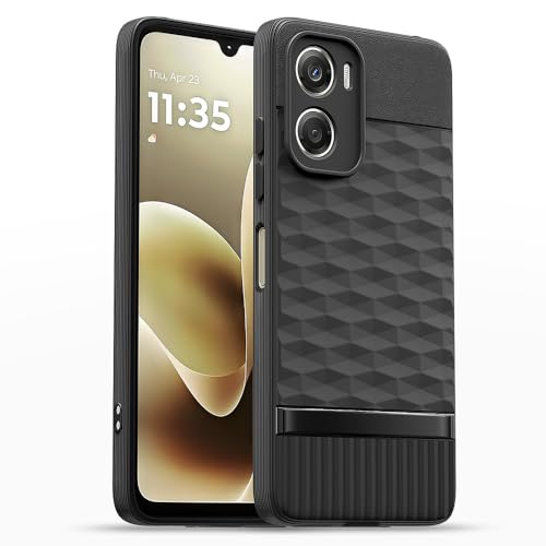 Image of Shockproof Case for Motorola Moto G06 4G / G06 Power 4G | Full Camera Protection | TPU Flexible Back Cover for Motorola Moto G06 4G / G06 Power 4G (Matte Black)