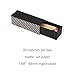 Chandler Studio 10 Boxes - Wooden Matchsticks in a Blank Matchbox with White/Black Matchboxes Colorful Tips (2