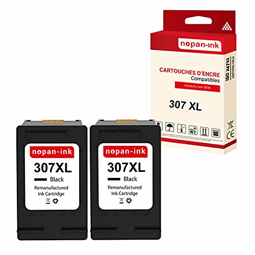 Encre HP 307XL noire haute capacité pour imprimante multifonction série 6000 et 6400