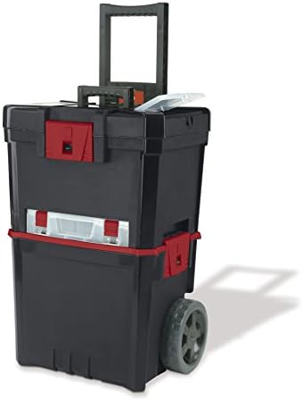 Keter 231805 Hammer Mastercart 17186889 Tool Box on Wheels with Organiser