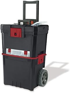 Keter 231805 Hammer Mastercart 17186889 Tool Box on Wheels with Organiser