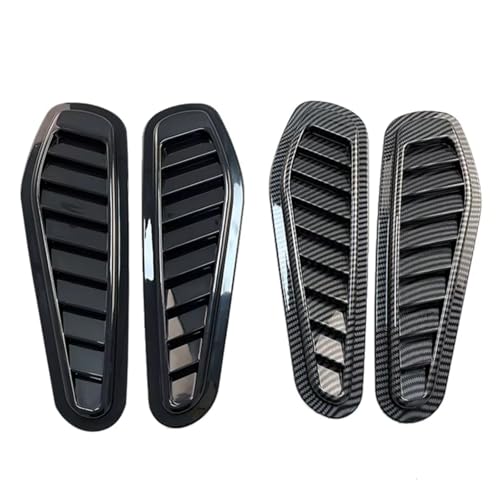 Grille capot Chevrolet Lacetti carbone pour modification et tuning auto