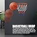Wear-Resistant Basketball Hoop - Metal Basketballs Hoop - Dangling Multipurpose Basketball Rim,Stable Thickened Basket Ball Rim, Professional Basketballs for Backyard, Driveway