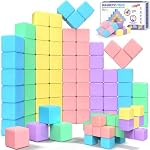 Magnetic Blocks for Toddler Toys Age 3-5, Magnetic Tiles Building Blocks Magnet Cubes Kids Toys for 3 Year Old Boys Girls, Montessori Sensory Toys for Ages 4-6 Christmas Birthday Gifts 32pcs