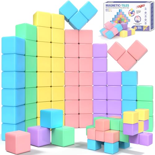Magnetic Blocks - 35PCS Magnetic Building Blocks for Toddlers 1-3