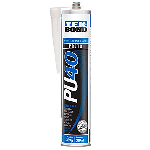 Silicone PU 40 Tekbond Preto