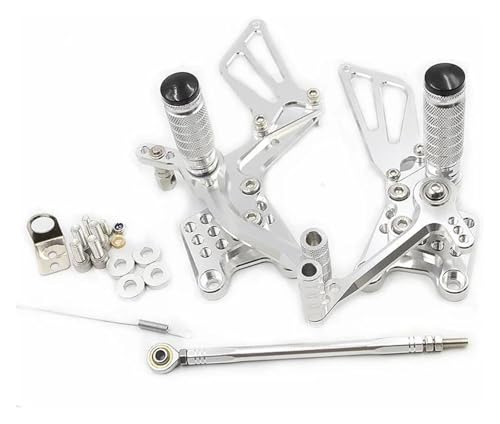 Repose pieds arrière réglable en aluminium pour Suzuki SV650 SV650S de 1998 à 2014