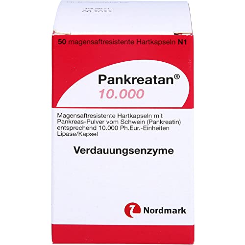 Pankreatan 10.000 Magensaftresistente Hartkapseln 50 St. Kapseln