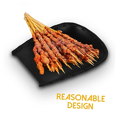 Plato decorativo de sushi Zerodeko negro en melamina miniatura 5