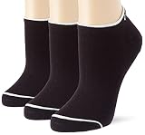 Calvin Klein Damen Sneaker Calvin Klein Athleisure Women's Sneaker Socks 3 Pack, Schwarz, Einheitsgröße