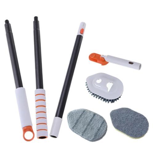 Brosse pour sols de salle de bain extensible idéale en pièce humide - 2
