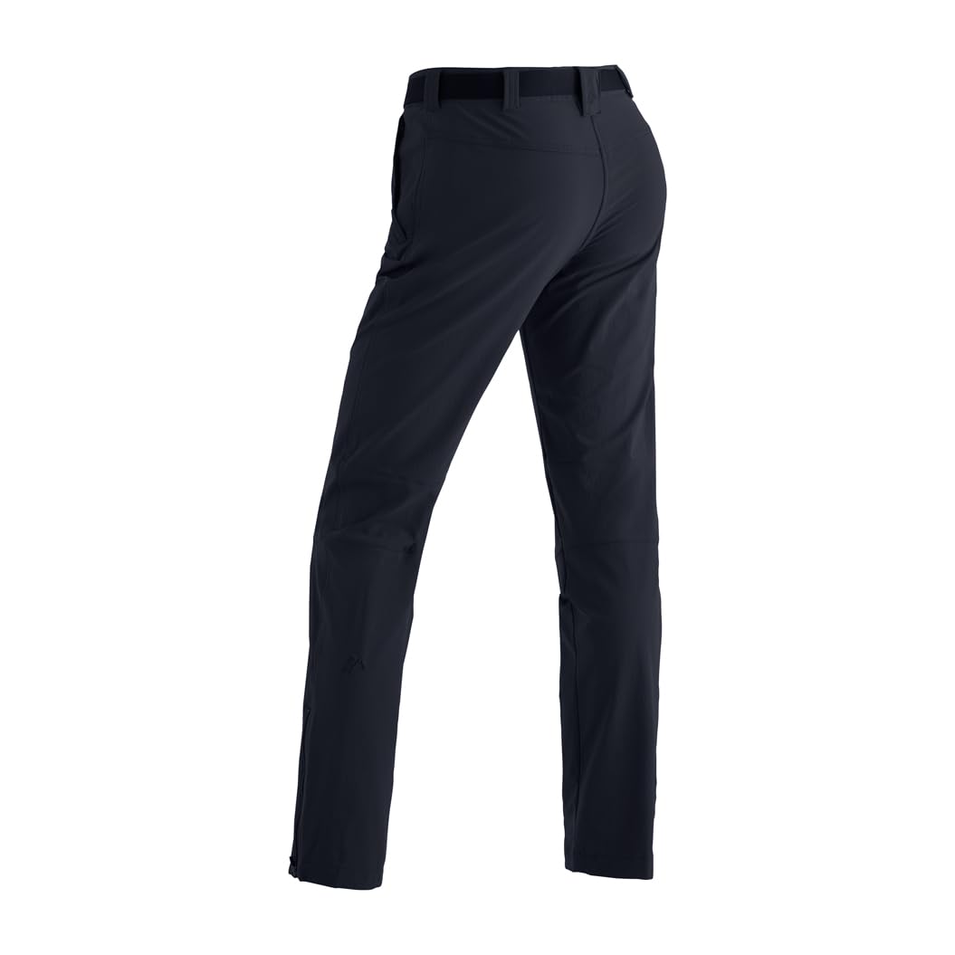 Maier Sports Inara Slim Zip, Damen Wanderhose, Wasserabweisende Hose für Trekking und Hiking, Enganliegender Schnitt, Zipp-Off-Funktion, PFC-frei, mSTRETCH pro 4 & Dryprotec