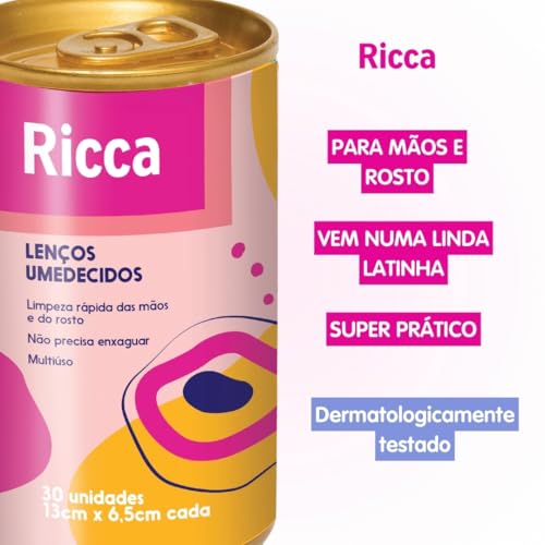 LENÇOS UMEDECIDOS, Ricca,Variação Estampas