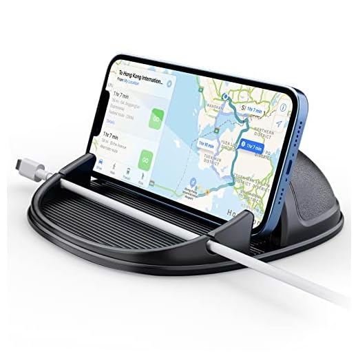 Beeasy Support Téléphone Voiture, Universel Porte Voiture Tableau de Bord Car Phone Holder pour iPhone 13 12 Pro Max 11 XR XS 8 7 Plus Samsung Galaxy Huawei OnePlus Et d'autres Smartphones GPS