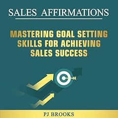 Sales Affirmations Audiolibro Por PJ Brooks arte de portada