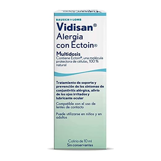 Vidisan Bausch + Lomb - Vidisan Alergia con Ectoin Multidosis 1 x 10 ml
