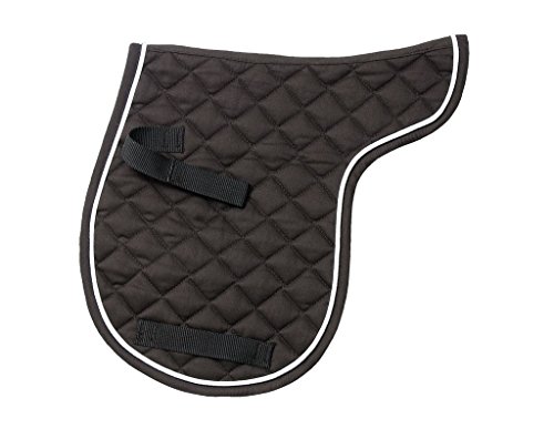 Equitare Mini Quilted Contour Saddle Pad Black