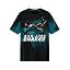 Black/Teal