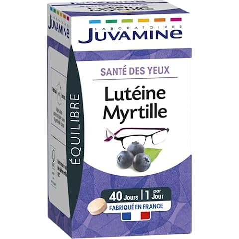 JUVAMINE - Lutéine et Myrtille Cover