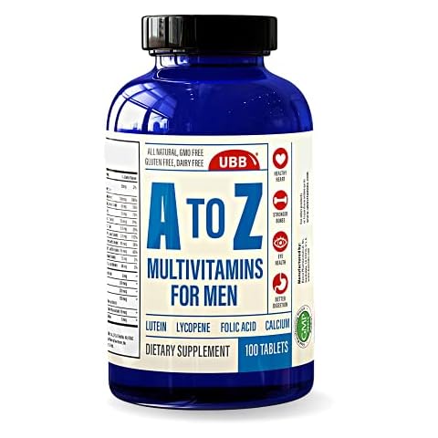 A to Z Multivitamin and Multimineral Supplement for Men Cover