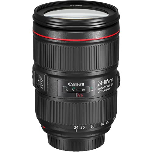 Canon EF 24-105mm f/4L is II USM Lens | L-Series Standard Zoom with