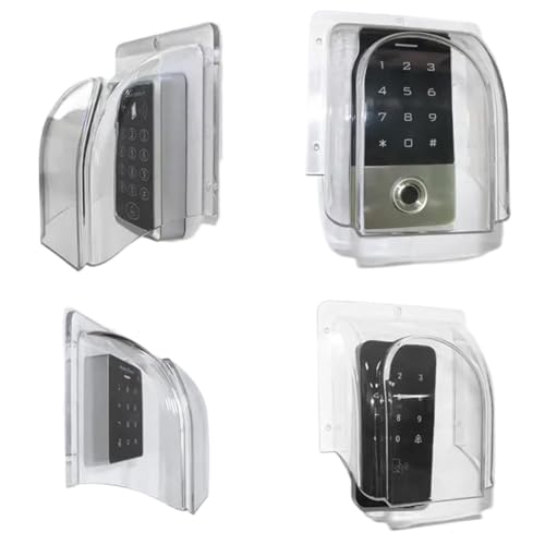 Fundas para timbre impermeable con protector transparente de alta resistencia 4