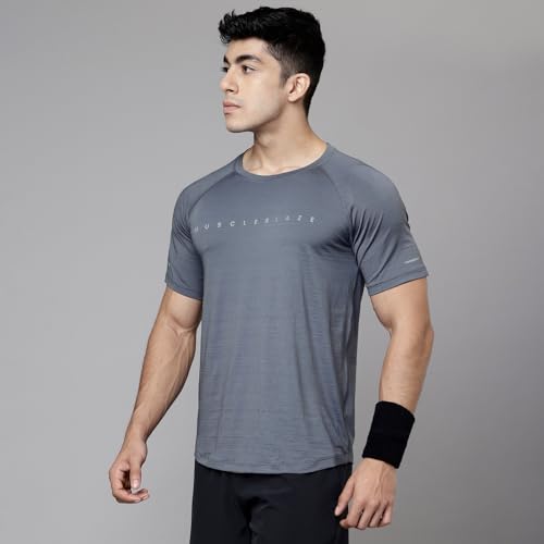 Image of MuscleBlaze Active T Shirt for Men, for Gym & Sports