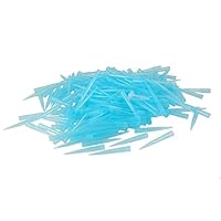 Copapa 500 Stück transparente, blaue Labor-Pipettenspitzen 1000 UL 1 ml für die Übertragung kleiner Mengen von Flüssigkeiten