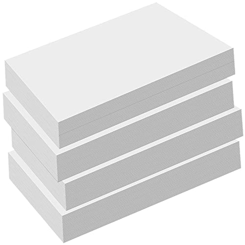 Carton blanc pour scrapbooking et projets de bricolage en famille PINGEUI 50 pièces
