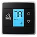 RV Thermostat Compatible with Dometic 3316250.712, 3-Wire Single Zone Control for Cool/Heat, 12V DC, Capacitive Touch, Blue Backlight