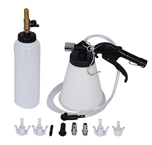 Dispositivo sangrado frenos aire a presión Purgador frenos Extracción líquido frenos Botella llenado