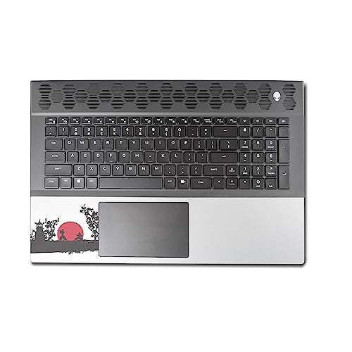 Image of MightySkins Skin Compatible with Alienware M18 R1 (2023) Full Wrap Kit - Nihon Samurai | Protective, Durable, and Unique Vinyl Decal wrap Cover | Easy to Apply & Change Styles | Made in The USA