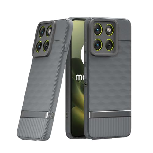Image of Shockproof Case Compatible with Motorola Moto Edge 70 5G | Full Camera Protection | TPU Flexible Back Cover for Motorola Moto Edge 70 5G (Graphite Grey)