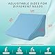 VexNook Ergonomisches Seitenstütze für Rollstuhl – Cushioned Back Support Wedge for Individuals Unable to Sit Upright in Wheelchairs, Designed for Enhanced Postural Control and Comfort