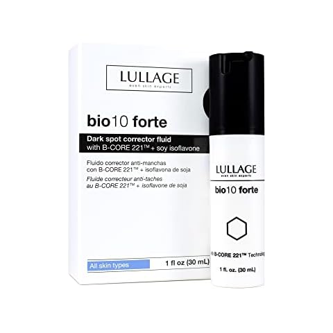 LULLAGE bio10 forte Dark Spot Corrector Fluid for All Skin Types, Formulated with B-CORE 221TM and Soy Isoflavones to help reduce dark spot appearance (1 Fl Oz) Cover
