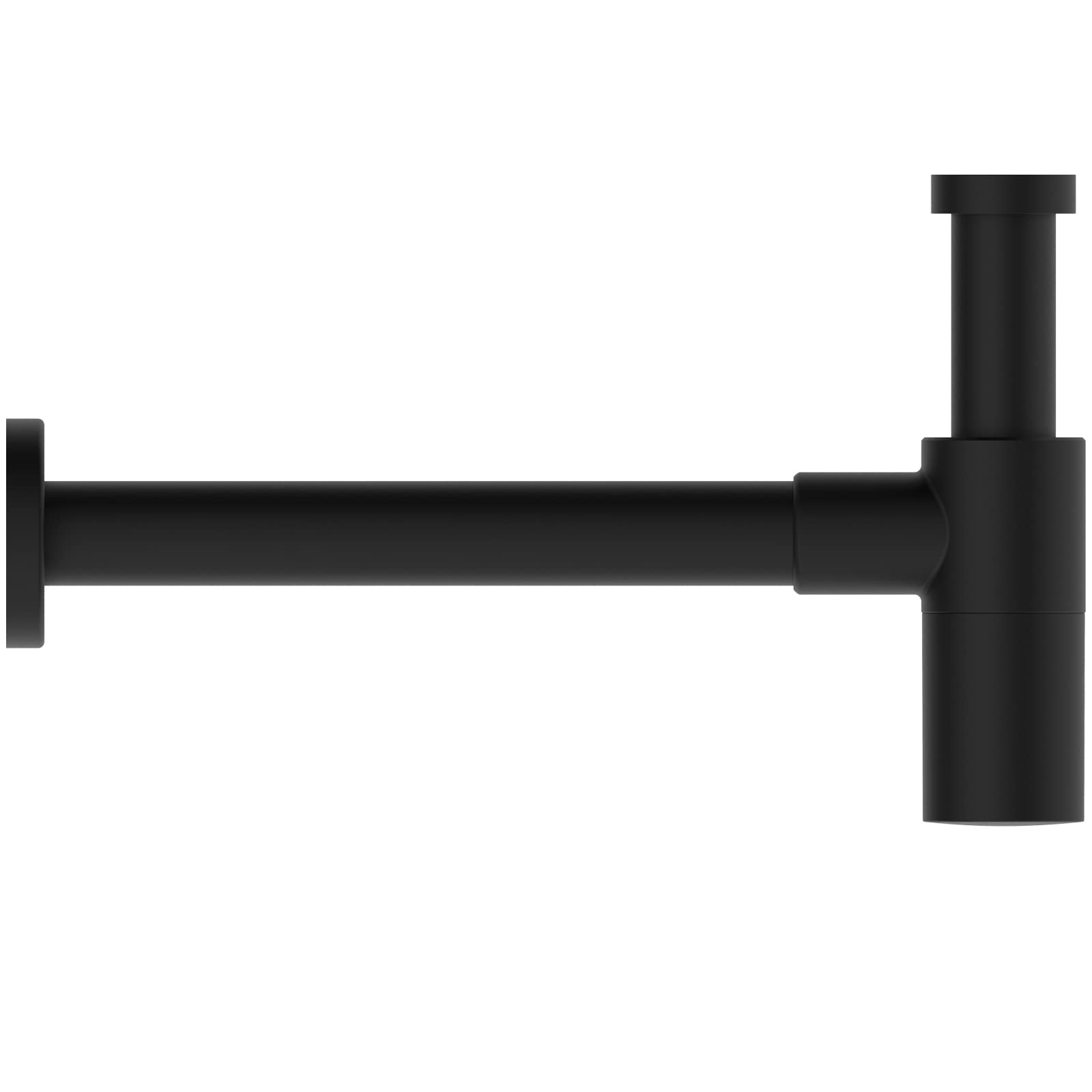 Ideal Standard - Sifone lineare per lavabo, Nero Seta
