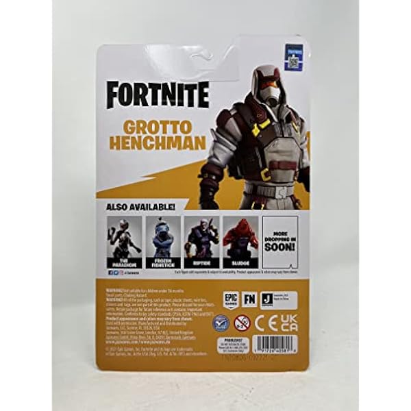 Fortnite 4" Solo Mode Grotto Henchman artikulerad actionfigur