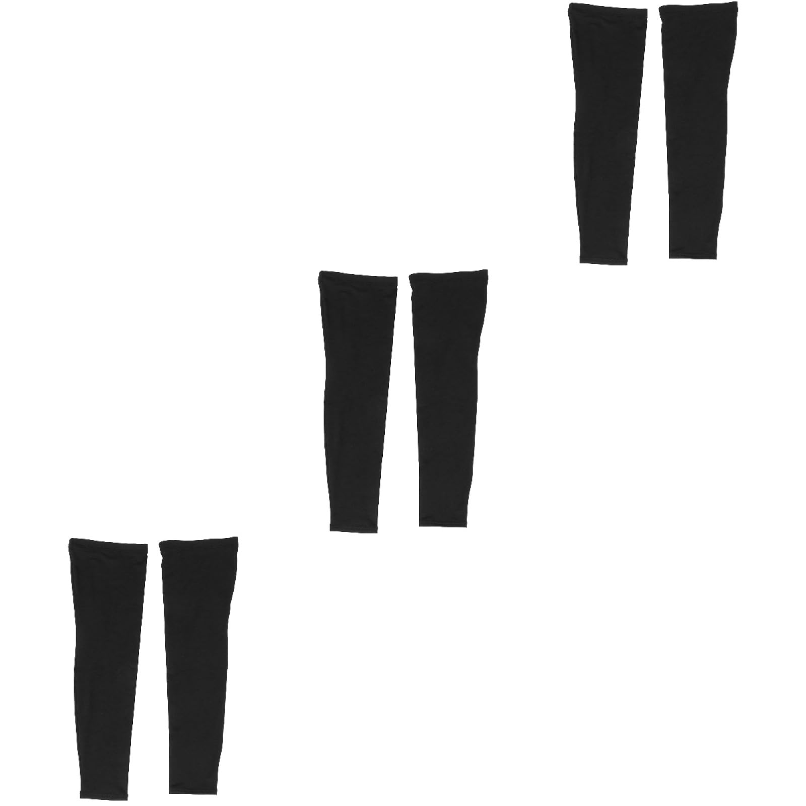 ibasenice Herbst- und Winterreitbeinabdeckung radfahren kniewärmer im Freien Beine Thermik Thermal- Fell Vlies heimtrainer fahrrad Polyester Black