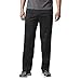 adidas Men's Team Issue Fleece Open Hem Pants, Black Melange, Large