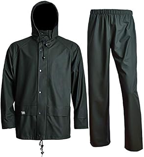 Navis Marine Rain Suit for Men Heavy Duty Workwear Waterproof Jacket with Pants